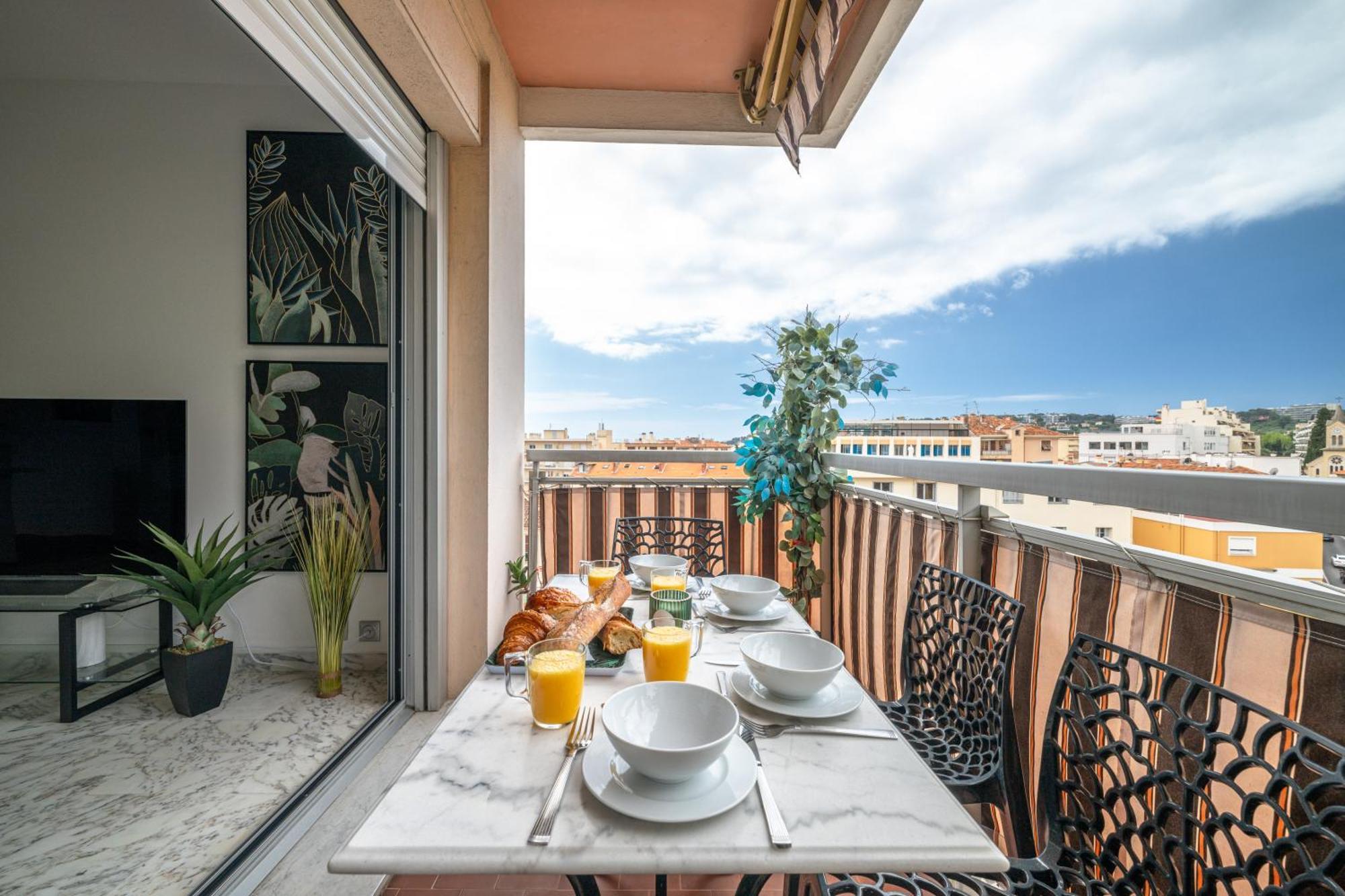 Le Coq Victor Hugo - Garage - Ac - Wifi - Quiet Daire Roquebrune-Cap-Martin Dış mekan fotoğraf
